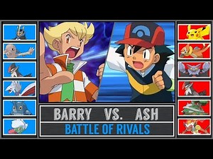 Ash vs. Barry (Pokémon Sun/Moon) - Sinnoh Battle of Rivals