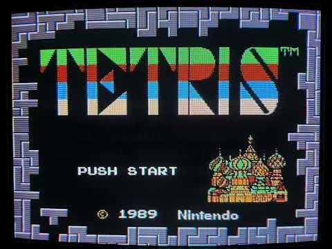 CRT Gaming 📺 Tetris (NES)