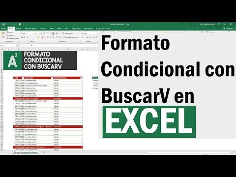 Formato condicional con BuscarV en Excel