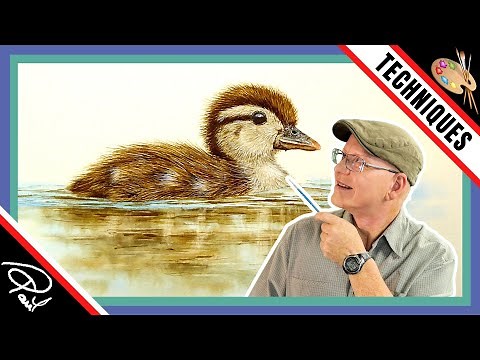 How to Paint REFLECTIONS in Water with Watercolor (EASY)