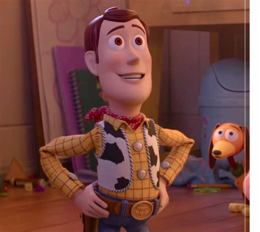 Woody Toy Story going bald and getting a dad bod explained