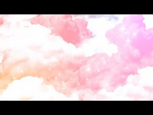 Aesthetic Pink and Orange Cloud Background || 1 Hour Looped HD