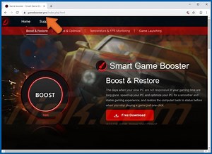 Fake Game Booster Malware