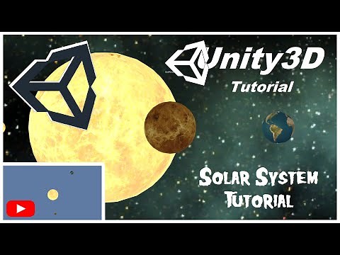 Solar System Simulation [Unity 3D Tutorial]