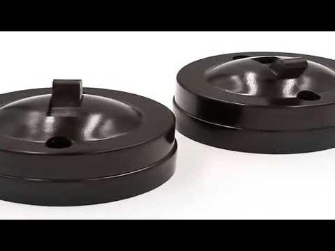 10pcs Retro Toggle Switch Circular Mounted Flat Single Control Bedside Wall Light Switch 4A