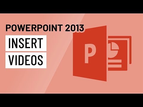 PowerPoint 2013: Inserting Videos