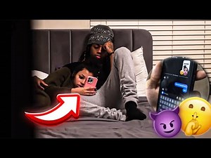 Texting Brooklyn "😍" Infront Of KJ to Get His Reaction..