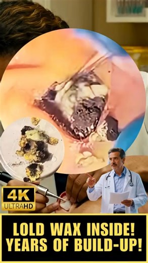 Old Earwax Inside_Years of Build-Up!