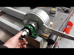 Engine dyno assembled