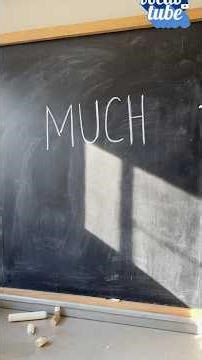 much - English Vocabulary Learning #Shorts