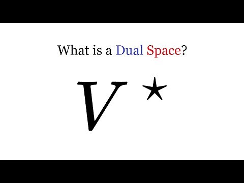 Dual Space