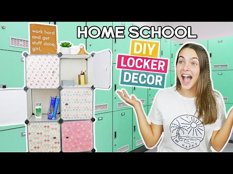 DIY Homeschool Locker Decor And Organization