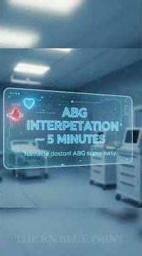 How to Read ABG in 5 Minutes | Nursing Quick Guide