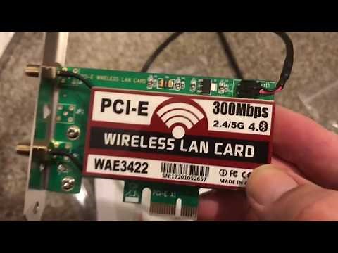 How to add a WiFi card and antennas to a desktop PC
