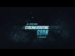 Stream Starting Soon Overlay | Twitch/YouTube Overlays |