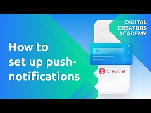 How to set up push-notifications in your android app (Andromo)