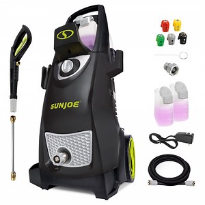 Sun Joe Electric Pressure Washer, Portable Power Washer with Wheels, SPX3000