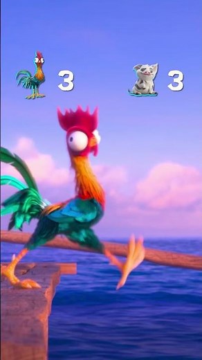 Heihei's Clucks 🐔 vs. Pua's Oinks 🐷 | Moana 2 | Disney Kids