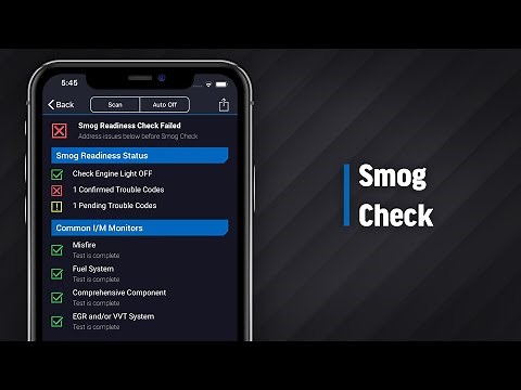 Performing a Smog Check