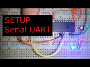 Serial UART 🔴 PIC Microcontroller Programming Tutorial #7 MPLAB in C