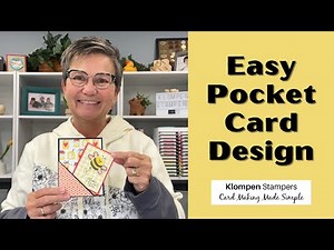 Make This Fun Pocket Card Design | Bee My Valentine