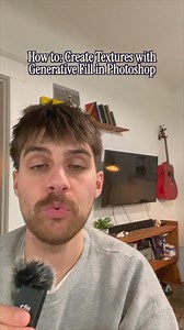 50K views · 229 reactions | Learn how to create textures using Generative Fill with Matt Prebeg 欄 | Adobe Photoshop | Facebook