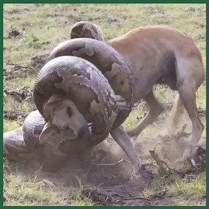 37K views · 170 reactions | Giant python vs dog - Men Saves Dog from Python Attack | Auden Pro | Facebook