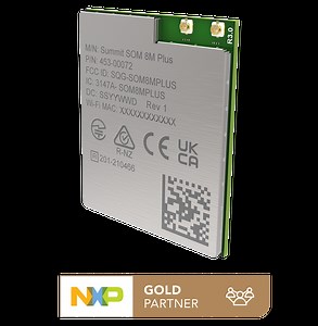 Summit SOM 8M Plus System-on-Module - WiFi 5 + Bluetooth 5.3 | Ezurio