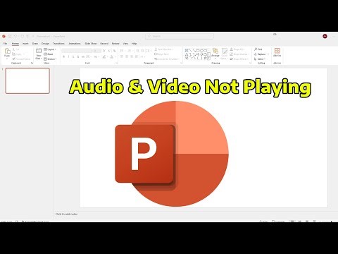 How To Fix PowerPoint Audio & Video Not Playing or Working (Cannot Play Media)