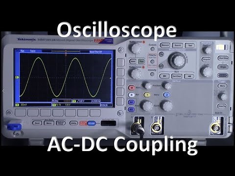 Oscilloscope: AC-DC Coupling