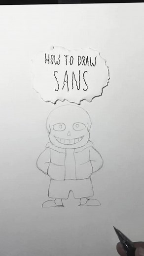 How to Draw Sans with Easy Step-by-Step Guide