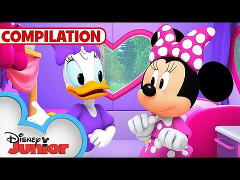 Mickey & Minnie Go Camping 🏕️ | Mickey Mouse Clubhouse, Minnie's Bow-Toons & MORE! | ‪@disneyjr‬
