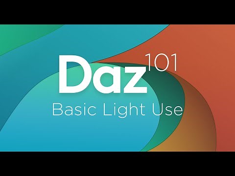 Daz 3D Tutorial: Basic Light Use