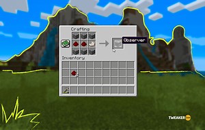 Minecraft Observer Recipe: Steps to Make an Observes in Minecraft  - Tweakerzone