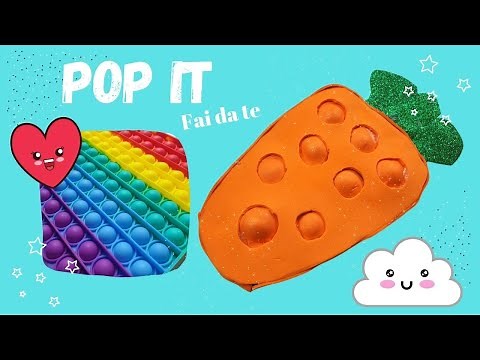 Pop it fai da te: come fare un Pop it in casa / Pop it diy / Fidget toy antistress