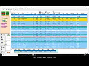 ADD LOAD & LEARN DISPATCH BOARD