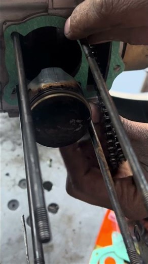 How to install Cd70 bike timing chain | timing chain installation | Classic Honda