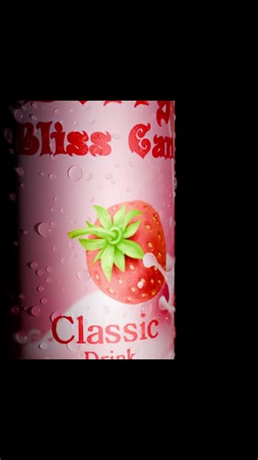 Strawberry Drink 3D Product Animation | Bottle CGI & Liquid Simulation | Pixboard VFX Studio