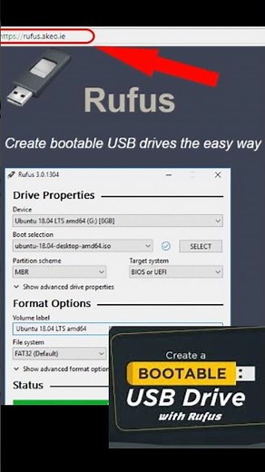 ⚡️Create Bootable USB Windows 10/Windows 11 with Rufus!⚡