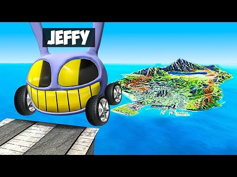 Jeffy Jumps JAX Cars Across ENTIRE MAP In GTA 5!