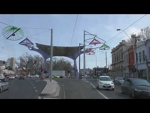 Route 12 Melbourne Tram Drivers View - 2017 Update Weekday Service