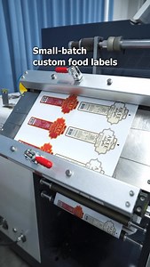 Food Roll Labels🫙✨ Crisp prints, flawless finish, ready for every jar No MOQ • Free samples • Fast shipping DM us for a quick quote #fyp #sticker #labels #food #packaging | Boyue Printing Labels