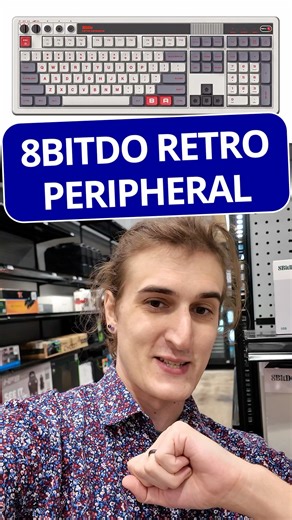 It's an OBSESSION! 8Bitdo Retro Keyboards & Controllers at Micro Center
