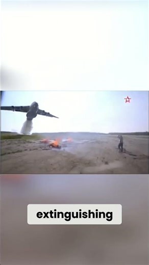 Massive Firefighting Aircraft: Water Bombing in Action! #shorts