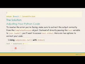 How to Send JSON Variables from PowerShell to Python