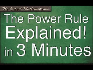 The Power Rule For Integration Explained in 3 minutes!