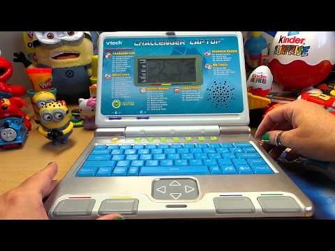 Vtech Challenger Blue Preschool Educational Toy Learning Laptop