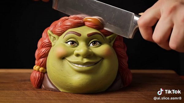 AI Slice ASMR TikTok'ta