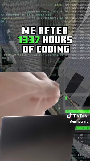 Just leveling up our coding skills over here NBD 😎 Get started with the coding basics by heading to the link in our bio! #teachersoftiktok #csedweek #minecraftedu #codingtiktok #hourofcode