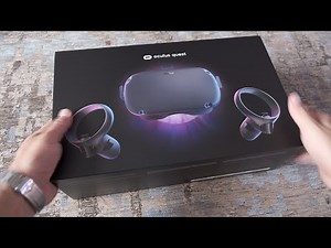 Oculus Quest All-in-one VR Gaming Headset unboxing